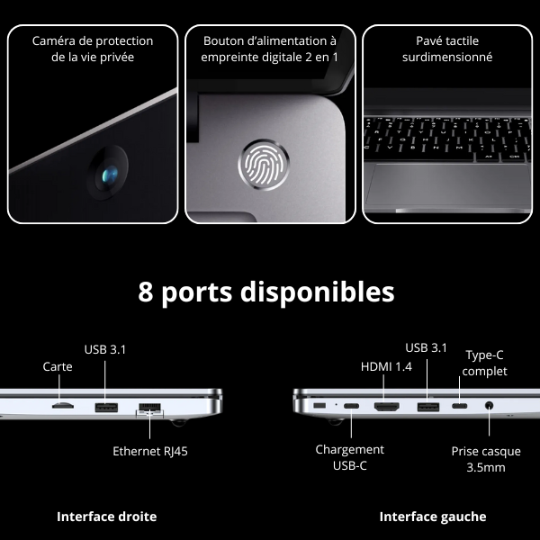 TECNO MEGABOOK K16S PORTS ET CARACTERISTIQUE.png