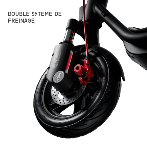 Ninebot F2 PRO E II Trottinette electrique reunion freinage.png