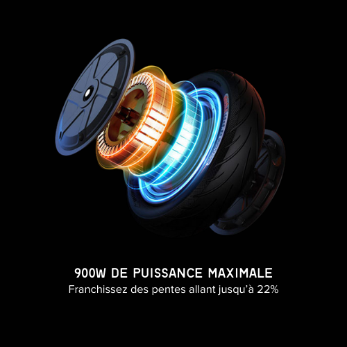 Ninebot F2 PRO E II Trottinette electrique reunion puissance moteur.png