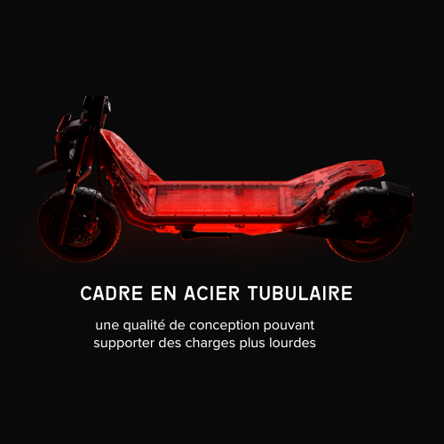 Trottinette électrique SEGWAY ZT3 PRO Réunion cadre en acier.png