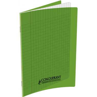 Conquerant Cahiers Polypro bloc-notes 48 feuilles Vert