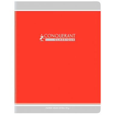 Conquerant 100100794 bloc-notes 32 feuilles Rouge, Vert, Orange, Bleu