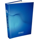 Agenda journalier Techno bleu