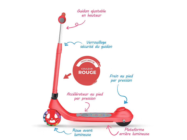FLYBLADE Trottinette électrique enfant