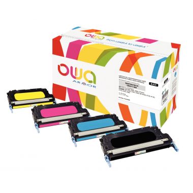 Cartouche laser compatible à la marque HP Q6473A magenta.