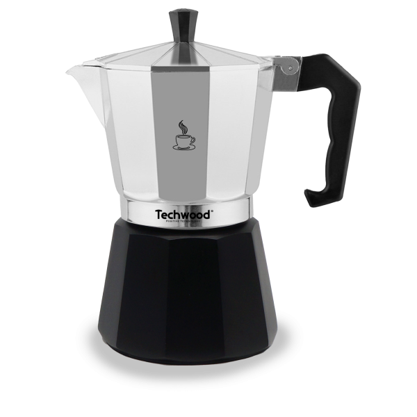 TECHWOOD Cafetiére moka - 9 tasses