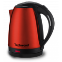 TECHWOOD Bouilloire Sans Fil inox rouge