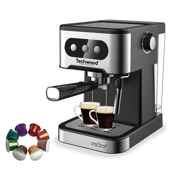 TECHWOOD Cafetiére Expresso 20Bars