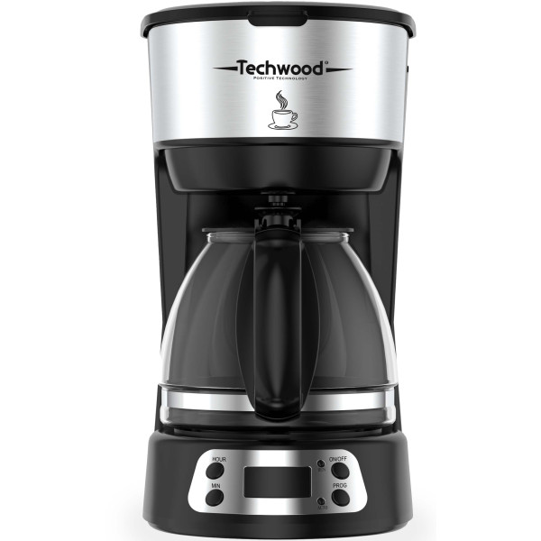 TECHWOOD Cafetière Programmable TCA-666P