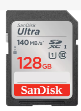 SanDisk Ultra 128 Go SDXC UHS-I Classe 10