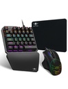 Spirit of Gamer Xpert Gameboard G700 clavier Souris incluse USB QWERTY Anglais Noir