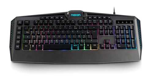 NACON CL-210 clavier USB AZERTY Français Noir