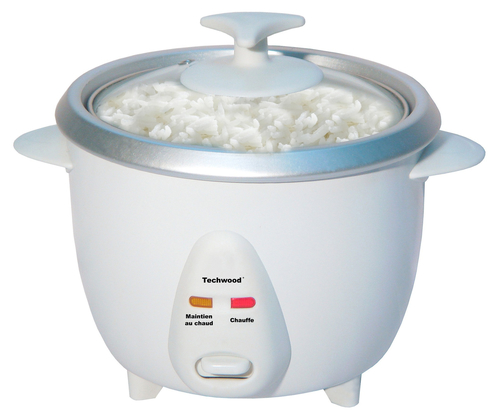 Techwood TCR-102 cuiseur à riz 1 L 400 W Blanc