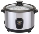 Techwood TCR-181 cuiseur à riz 1,8 L 700 W Noir, Argent