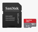 SanDisk Ultra 64 Go MicroSDXC UHS-I Classe 10