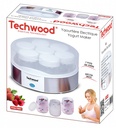 Techwood TYA-7001 machine à yaourts 1,05 L Yahourt 15 W