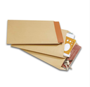 Boite de 250 pochettes kraft armé brun 24 260x330 120 g/m² bande de protection