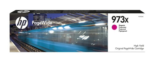 HP 973X cartouche PageWide Magenta grande capacité authentique