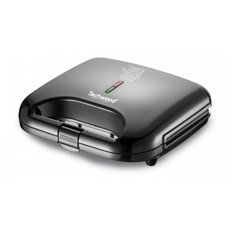 Techwood TGE-7506 moule à gauffres 2 gauffre(s) 800 W Noir