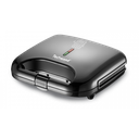 Techwood TGE-7506 moule à gauffres 2 gauffre(s) 800 W Noir