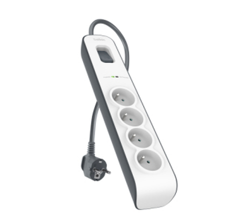 Belkin SurgePlus Parasurtenseur 4 Prises 525J 2m BSV400CA2M