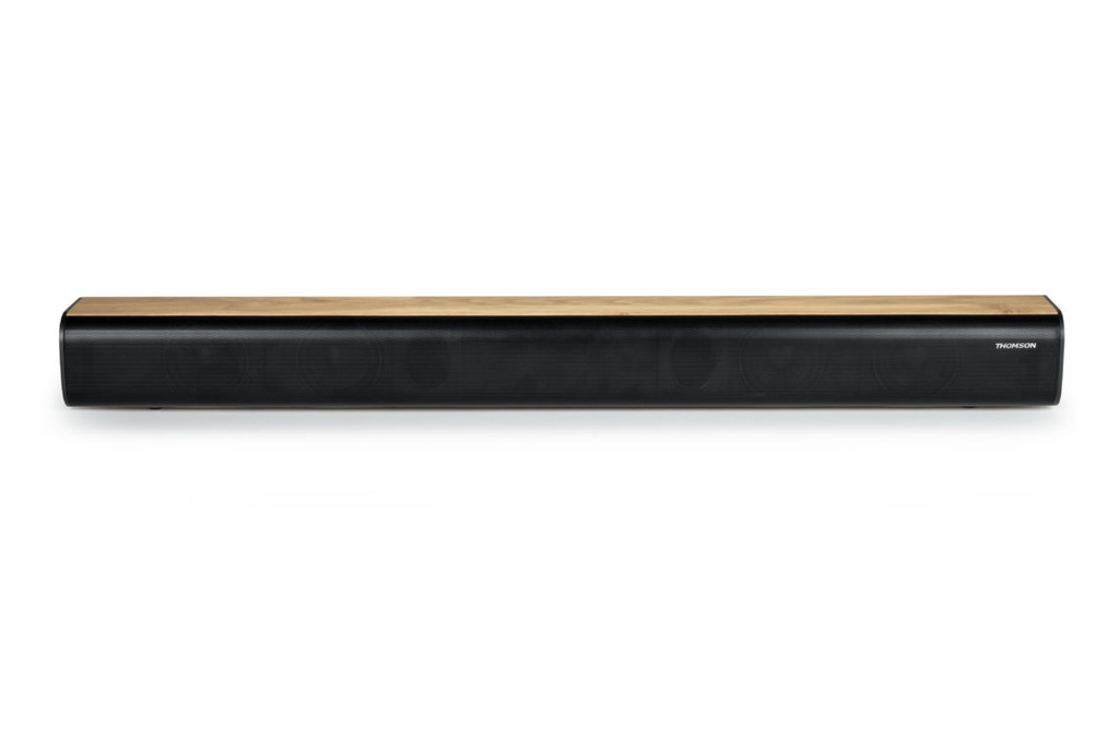 Thomson SB402BT haut-parleur soundbar Noir, Bois 200 W