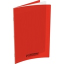 Conquerant Cahiers Polypro bloc-notes 96 feuilles Rouge