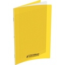 Conquerant Cahiers Polypro bloc-notes 96 feuilles Jaune