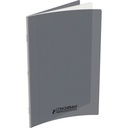 Conquerant Cahiers Polypro bloc-notes 96 feuilles Gris