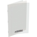 Conquerant Cahiers Polypro bloc-notes 96 feuilles Transparent