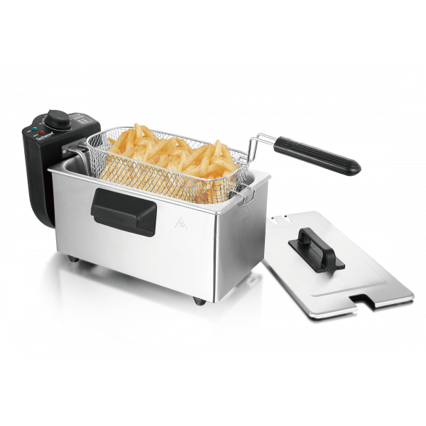 TECHWOOD Friteuse  3L inox