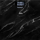 TECHWOOD Pèse personne digital noir marbre