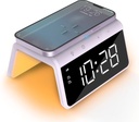 Caliber - Réveil avec chargeur induction violet