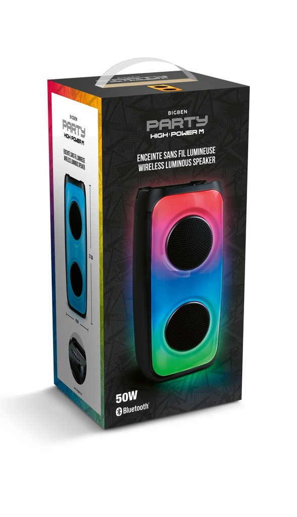 PARTY Light & Sound PARTYBTHPM haut-parleur portable et de fête Noir