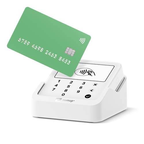 SumUp Solo Lite lecteur de cartes à puce Batterie Blanc