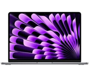 Apple MacBook Air Apple M M3 Ordinateur portable 34,5 cm (13.6") 24 Go 512 Go SSD Wi-Fi 6E (802.11ax) macOS Sequoia Gris