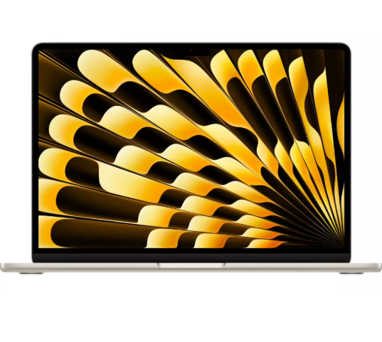 Apple MacBook Air Apple M M3 Ordinateur portable 34,5 cm (13.6") 24 Go 512 Go SSD Wi-Fi 6E (802.11ax) macOS Sequoia Argent