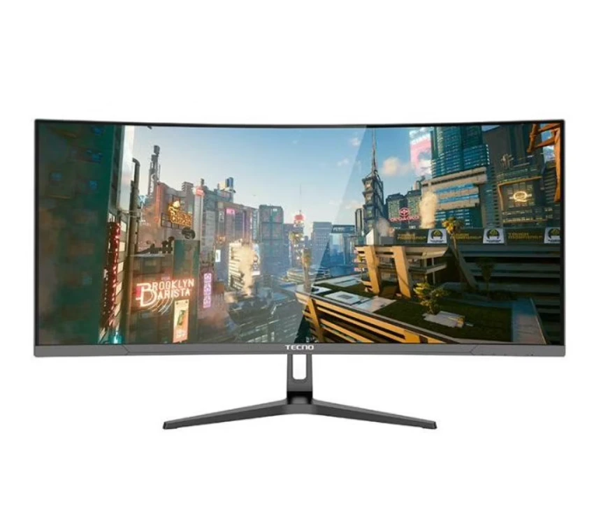 TECNO - Ecran PC 24" incurvé - LED QHD