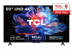 TCL V6C 50V6C TV 127 cm (50") 4K Ultra HD Smart TV Wifi Métallique 260 cd/m²