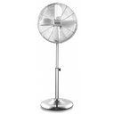 TECHWOOD Ventilateur sur Pied Chrome