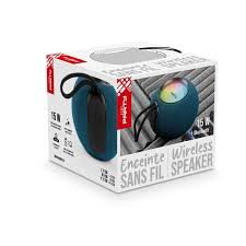 Enceinte Bluetooth® Party Ball 15W Lumineuse Bleue