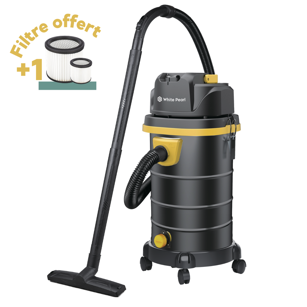 WHITE PEARL - Aspirateur poussières et eau 30L