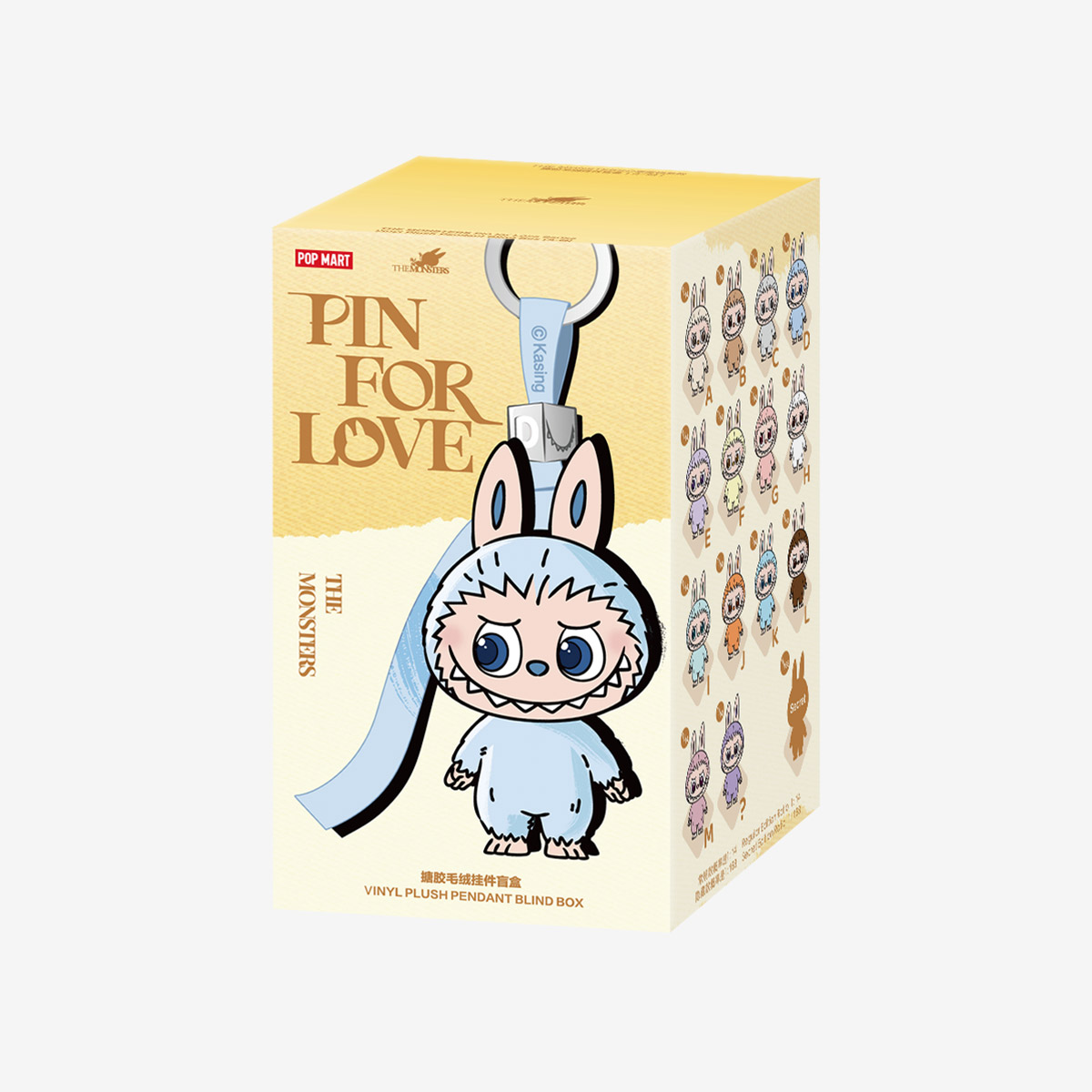 LABUBU THE MONSTERS PIN 4 LOVE A-M
