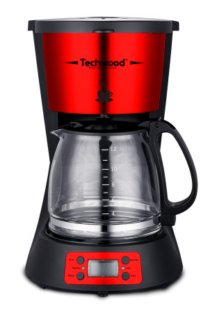 Techwood Cafetière Programmable TCA-1285
