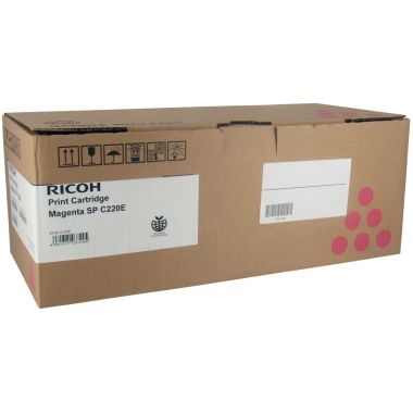 Toner à la marque Ricoh Magenta SP C220E pour Imprimante Laser Ricoh.