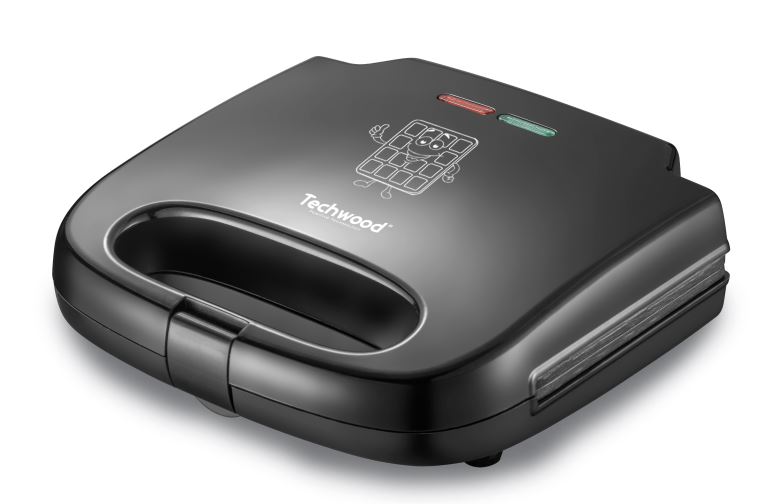 Techwood TGE-856 moule à gauffres 2 gauffre(s) 800 W Noir