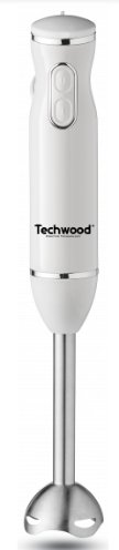 TECHWOOD Mixeur Plongeant 600W BLANC