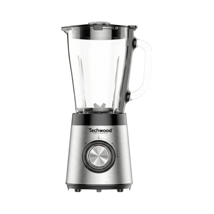 TECHWOOD Blender inox 1.5L 500w Bol verre