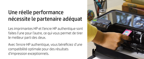 HP 953 pack de 4 cartouches d'encre noire, cyan, magenta et jaune authentiques (6ZC69AE)