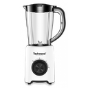 TECHWOOD  Blender 1.5L blanc noir